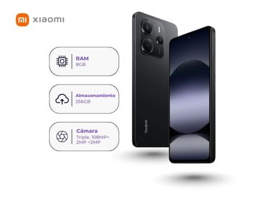 CELULAR XIAOMI REDMI NOTE 14 4G 256GB 8GB RAM COLOR NEGRO MEDIANOCHE - 2
