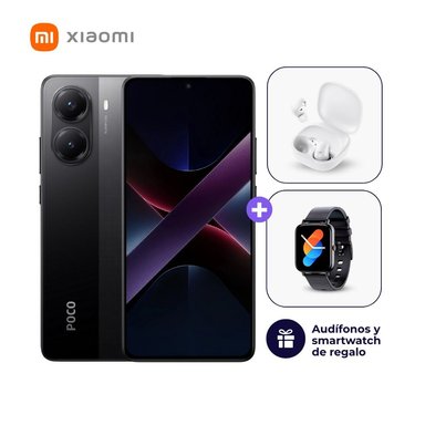 XIAOMI POCO X7 PRO 512GB 12GB NEGRO + SMARTWATCH + AUDIFONOS