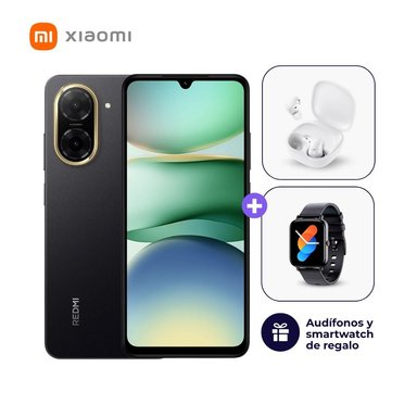 XIAOMI REDMI A5 4G 64GB 3GB NEGRO + SMARTWATCH + AUDIFONOS - 1
