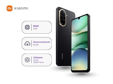 XIAOMI REDMI A5 4G 64GB 3GB NEGRO + SMARTWATCH + AUDIFONOS - 2