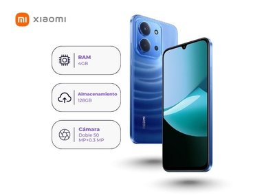 XIAOMI REDMI 15C 128GB 4GB RAM AZUL - 1