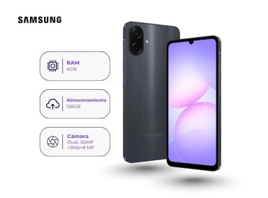 SAMSUNG GALAXY A07 128GB 4GB NEGRO - 2