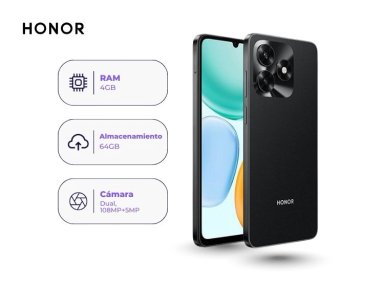 HONOR X5C 64GB 4GB RAM NEGRO