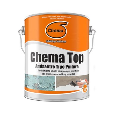ANTISALITRE CHEMA CHEMATOP TIPO PINTURA 1/4 GAL