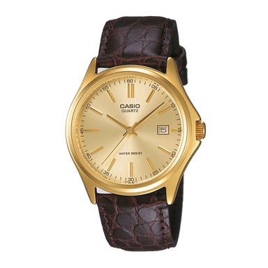 RELOJ CASIO HOMBRE ANÁLOGO MTP 1183Q 9A CORREA GENUINO CUERO