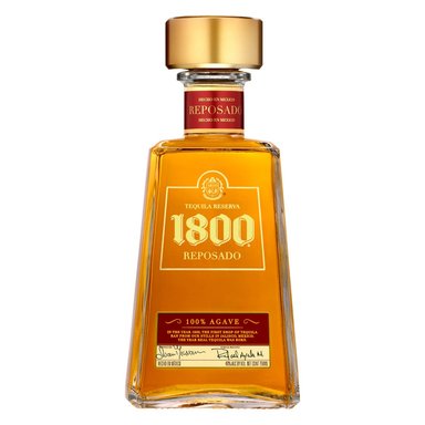 TEQUILA AGAVE 1800 BOTELLA VIDRIO 750ML RESERVA REPOSADO