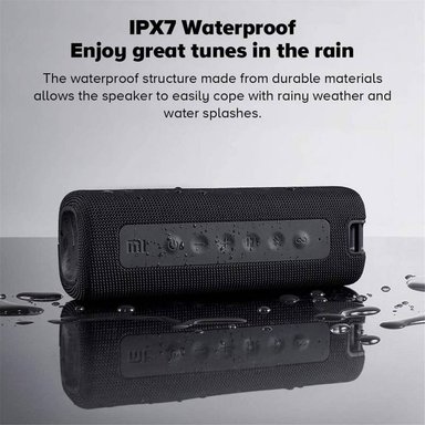 PARLANTE BLUETOOTH XIAOMI MI PORTABLE SPEAKER 16 W NEGRO - 2