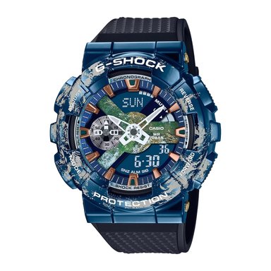 RELOJ CASIO G-SHOCK UNISEX ANÁLOGO GM-110EARTH-1A EDICIÓN LIMITADA RESINA