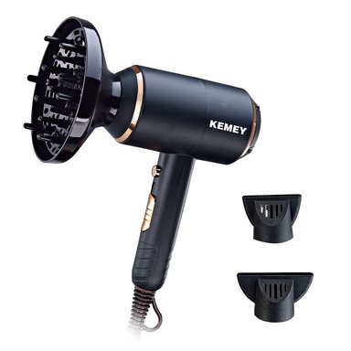 SECADOR DE PELO PROFESIONAL KEMEY KM-8896 ENERGIA EOLICA