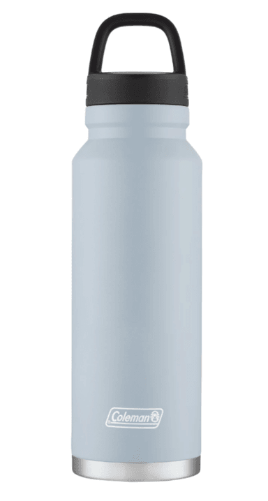 TERMO COLEMAN CONNECTOR GRIS CLARO BOTELLA AGUA ACERO INOXIDABLE 40 OZ / 1.18L
