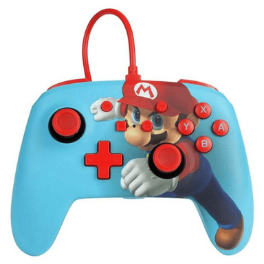 MANDO CON CABLE MEJORADO PARA INTERRUPTOR DE NINTENDO - MARIO POP 1 - 1