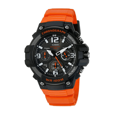 RELOJ CASIO HOMBRE ANÁLOGO MCW-100H-4A CRONÓGRAFO