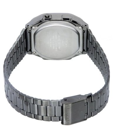 RELOJ CASIO UNISEX DIGITAL A168WERB-2A GRIS RESINA - 4