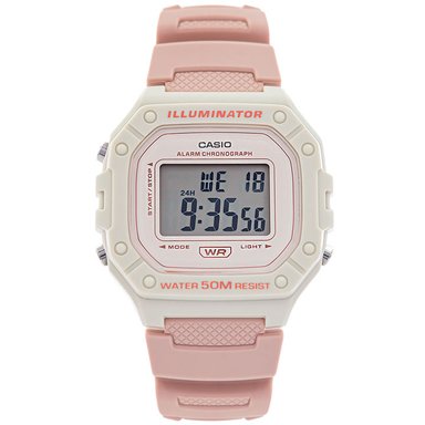 RELOJ CASIO MUJER DIGITAL W-218HC-4A2V ROSA