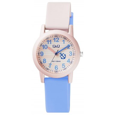 RELOJ Q&Q NIÑA ANÁLOGO AZUL ROSA VS49J002Y CITIZEN