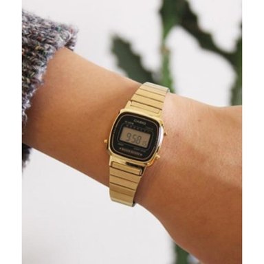 RELOJ CASIO MUJER DIGITAL LA 670WGA 1 D VINTAGE RETRO - 3