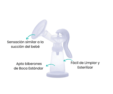 PIGEON EXTRACTOR DE LECHE MANUAL CON PALANCA 17412 - 3
