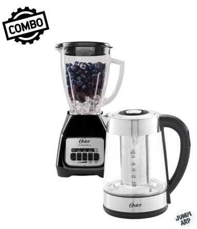 COMBO OSTER LICUADORA BLSTKAG BPB + HERVIDOR ELÉCTRICO BVSTKT8990