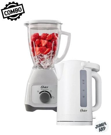 COMBO OSTER LICUADORA BLSTKAG WRD 550W + HERVIDOR BVSTKT35W