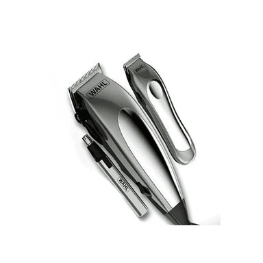 KIT CORTE WAHL 21 UNIDADES COMPLETO DELUXE GROOM PRO GRIS