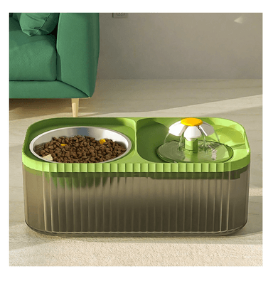 BEBEDERO GATO ELÉCTRICO AGUA ALIMENTADOR MASCOTA 3 LT - 2