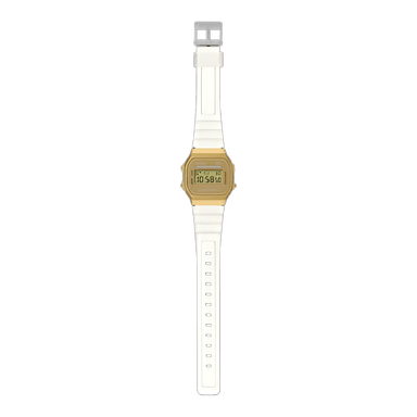 RELOJ CASIO UNISEX DIGITAL A168XESG-9A V INTAGE GOLD DIAL RESINA - 2