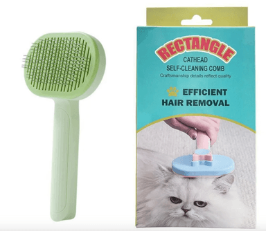 PEINE GATO AROMÁTICA CEPILLO DE MUDA PELOS LIMPIEZA RECTANGULAR CATHEAD