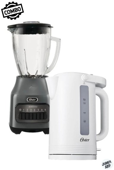 Combo Oster Licuadora Blstpeg Gpb + Hervidor Bvstkt35w