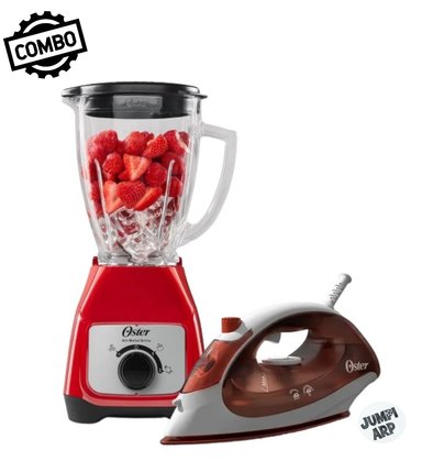 COMBO OSTER LICUADORA BLSTKAG RRD + PLANCHA GCSTBS5004
