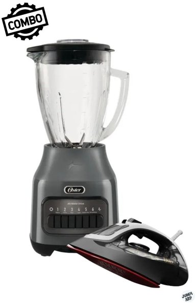 Combo Oster Licuadora Blstpeg Gpb + Plancha Gcstac6901