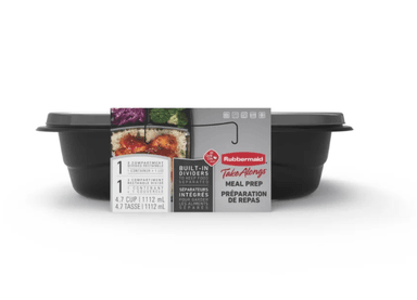 HERMETICO RUBBERMAID TAKEALONGS MEAL PREP 1112ML