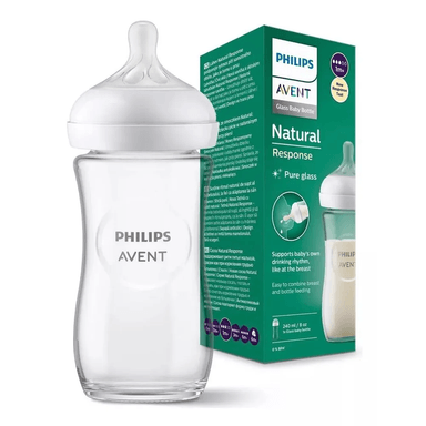 BIBERON AVENT NATURAL 8 ONZ 240ML TETINA FORMA NATURAL