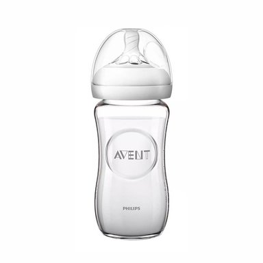 BIBERON AVENT NATURAL 8 ONZ 240ML TETINA FORMA NATURAL - 2