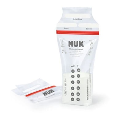 BOLSA ALMACENAMIENTO LECHE MATERNA NUK TRANSPARENTE 25 UNDS - 2