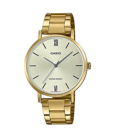 RELOJ CASIO MUJER ANÁLOGO LTP-VT01G-9B METALICO