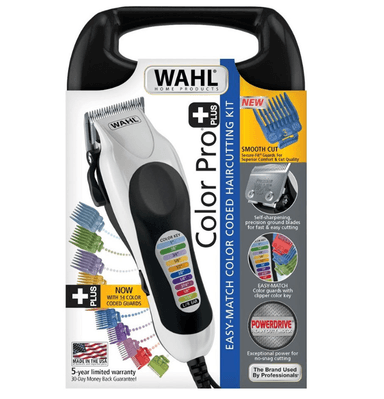 CORTADORA DE PELO WAHL COLOR PRO PLUS PROFECIONAL 23 PIEZAS