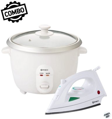 COMBO IMACO OLLA ARROCERA RC006 + PLANCHA ETA 10