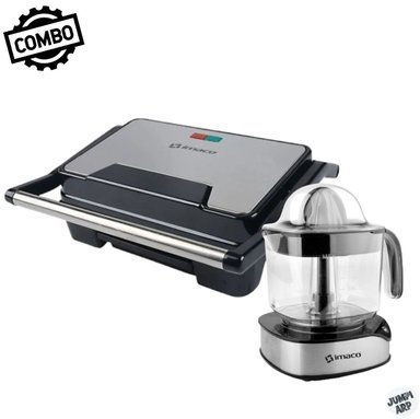 COMBO IMACO MINI GRILL PANINI IG2314 + EXPRIMIDOR CP2512I
