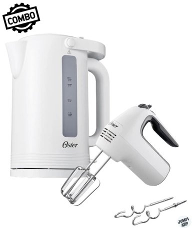 COMBO OSTER HERVIDOR  BVSTKT35W + BATIDORA FPSTHM3532