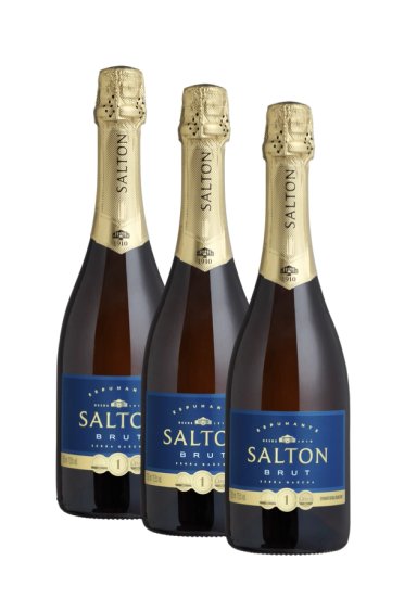 PACK 3 UNIDADES VINO ESPUMANTE BLANCO BRUT 750ML - SALTON BRUT