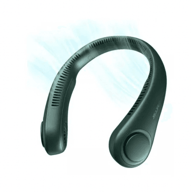 VENTILADOR DE CUELLO COLGANTE USB - VERDE