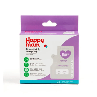 PACK 3 UND BOLSAS DE LECHE MATERNA 75 PCS HAPPYMAN - 2