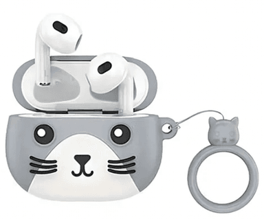 AUDIFONOS INALAMBRICOS GATO BLUETOOTH HOCO EW46 COLOR GRIS - 2