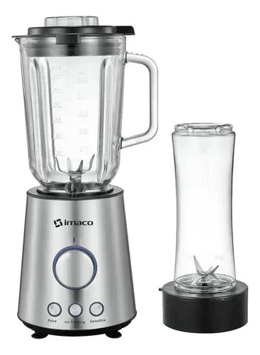 LICUADORA 1.5L AC/INOX VELOCIDAD VARIABLE IMACO BLS860 GRIS - 1