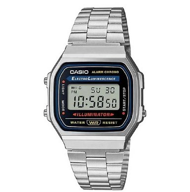COMBO RELOJ CASIO UNISEX DIGITAL A168WA-1W + DB36-1 - 2