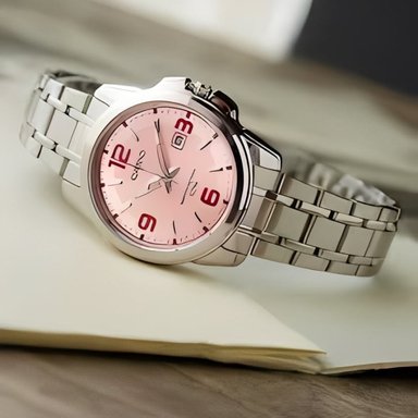 CASIO LTP 1314D 5A ENTICER LADIES ACERO 50MTS- DAMA - 2