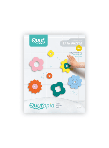 ROMPECABEZAS DE BAÑO QUUT FLORES