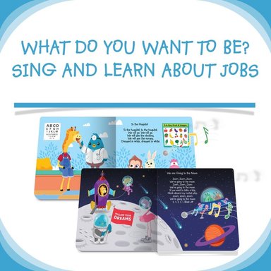 LIBRO INFANTIL CANCIONES DE PROFESIONES (INGLÉS) MUSICAL DITTY BIRD - 3