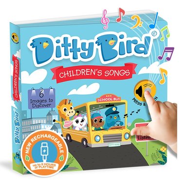 LIBRO INFANTIL CANCIONES INFANTILES (INGLÉS) MUSICAL DITTY BIRD