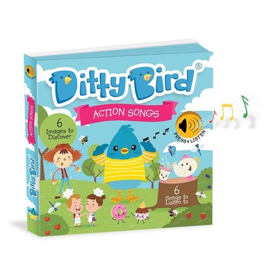 LIBRO INFANTIL CANCIONES DE ACCIONES (INGLÉS) MUSICAL DITTY BIRD